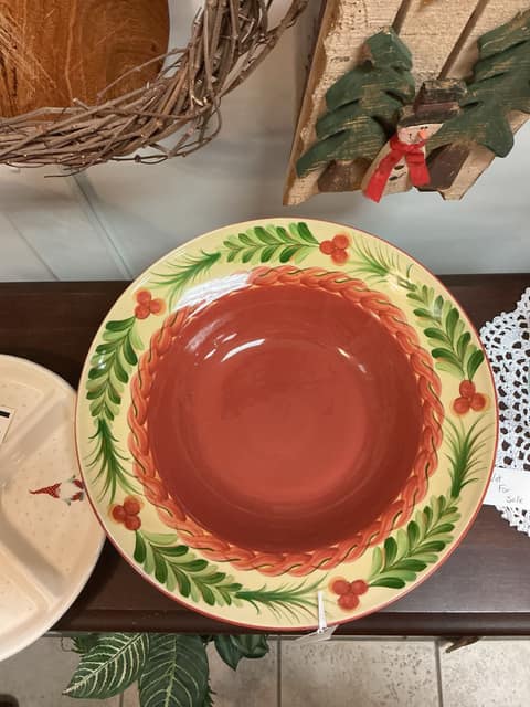 Souther Living Christmas Bowl