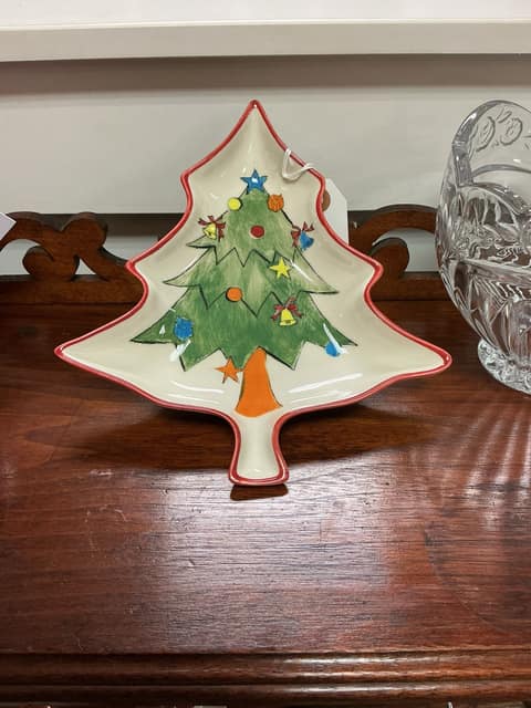 Christmas Tree Candy Dish