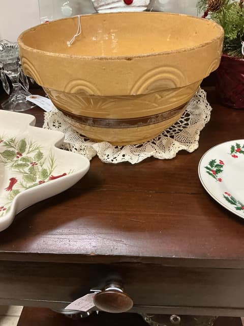 Vintage Robinson Ransbottom Pottery Mixing Bowl