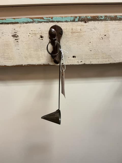 Vintage Black Metal Candle Snuffer