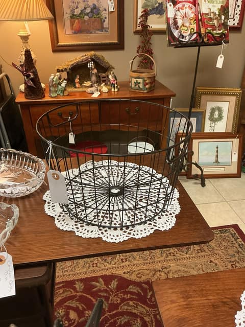 Black Wire Basket