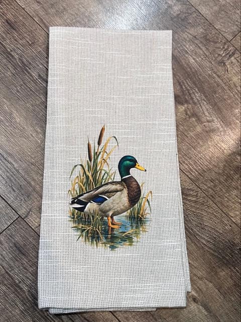 Mallard Duck Tea Towel